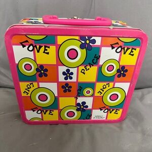 Colorful Love and Peace Lunch Box